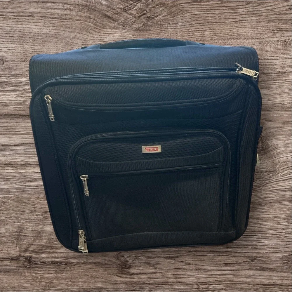 Tumi Ballistic Alpha Deluxe Firm Shell Rolling Carry Case Travel Luggage 16